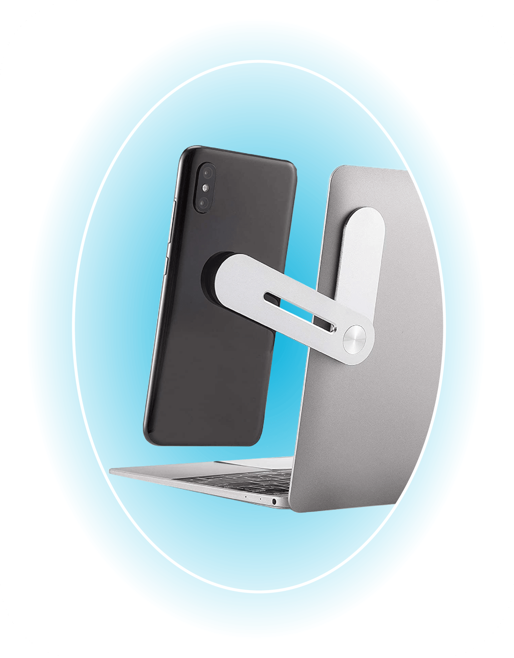 Laptop Phone Holder – Mila Lifestyle Accessories